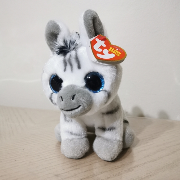 TY Beanie Babies Stripes - Picture 1 of 9